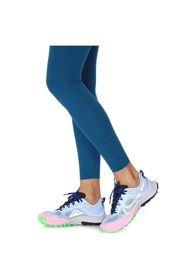 Nike One Luxe Leggings Tigh Fit Lazer Kesim Soft Yumuşak Toparlayıcı Tayt Petrol Mavisi