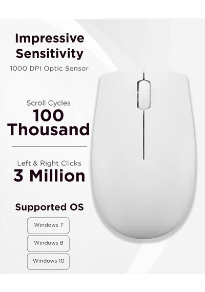 300 Kablosuz / Wireless Compact Mouse, Bulut Gri