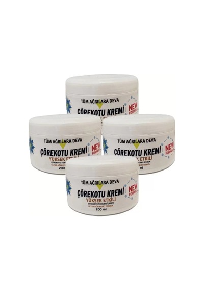 Süper Corex Çörek Otu Kremi White Box 4 Adet X 200 Ml