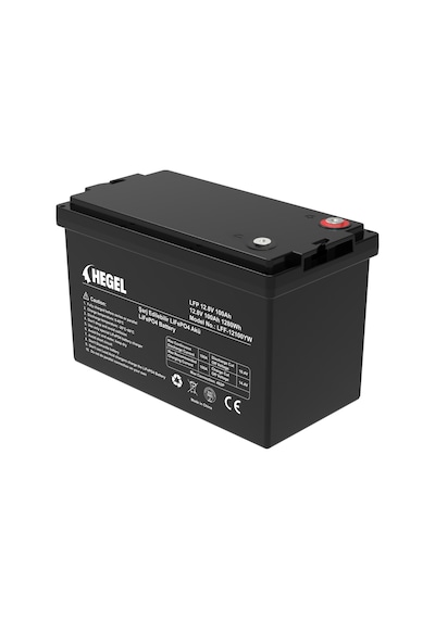 Hegel Lifepo4 Lityum Akü 100ah 12.8v