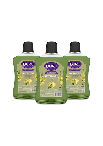Duru Zeytinyağlı Sıvı Sabun 3 x 1 L