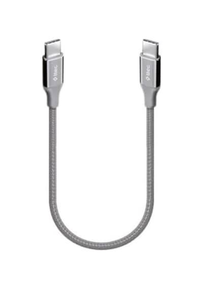 Alumicable Usb-c - Usb-c 30cm 65w Pd/qc Hızlı Şarj/data Kablosu Uzay Grisi Uzay Grisi 2dk50ug