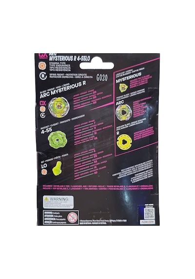 Bey24000 Beyblade Tekli Set X Cx Arc Mysterious R 4-55lo - Tp1679 - Izbp-887873 1 Adet