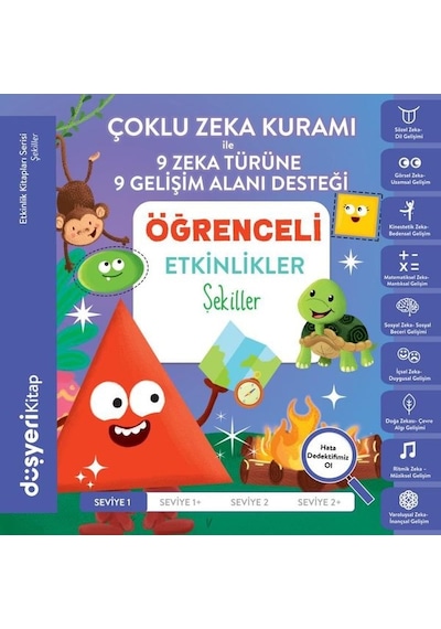 Şekiller Öğrenceli Etkinlikler - Ayşe Şule Bilgiç - Düşyeri Yayınları
