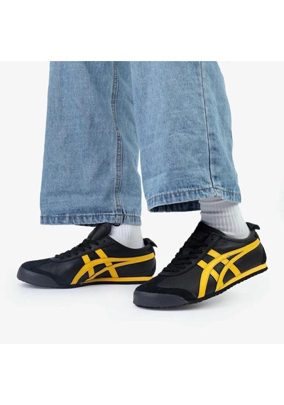 Etayger Siyah Sarı 36-41 Unisex Günlük Spor Ayakkabı