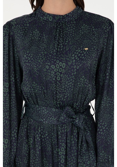 U.s. Polo Assn. Kadın Lacivert Elbise Dokuma 50289856-vr033 Lacivert