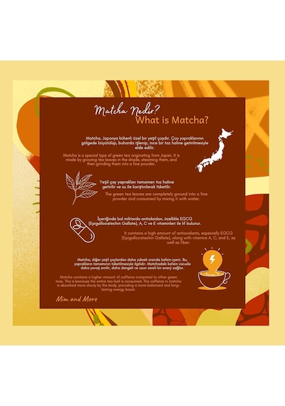 Mim and More Crème Brûlée Matcha Crème Brûlée Matcha 50 G