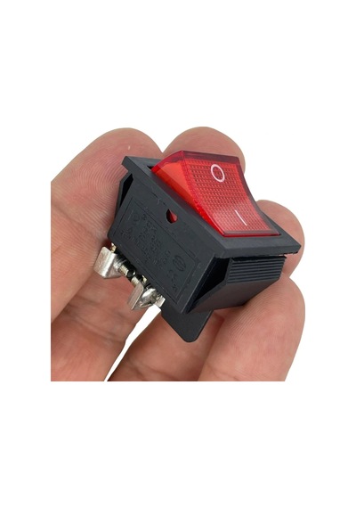 Ic-104c Vida Bacak Geniş Işıklı Anahtar On-off 4p 220v