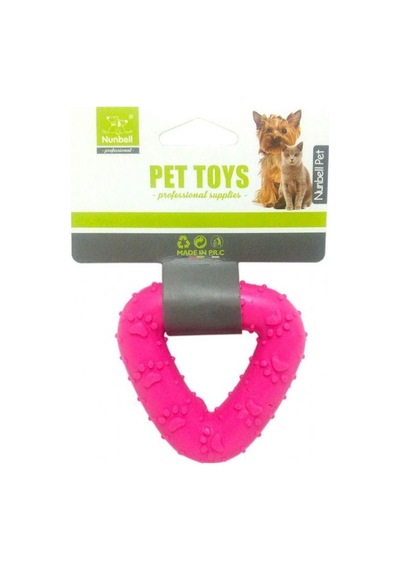 Nunbell 7.5 CM Üçgen Şekilli Dişlik Köpek Oyuncağı Çok Renkli