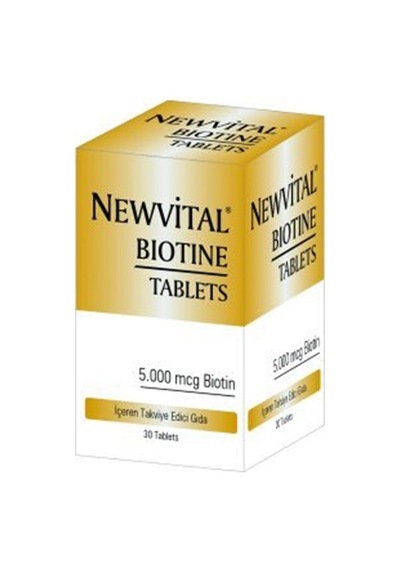 Newvıtal Biotin 60 Tablet
