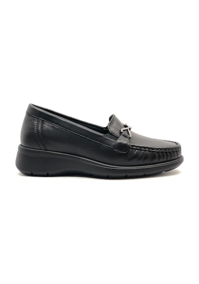 Greyder 32690 Zn Deri Comfort Casual Kadın Ayakkabı Siyah