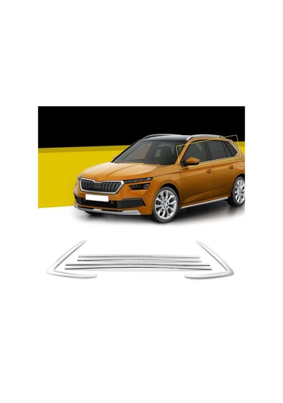 Skoda Kamiq Krom Cam Çerçevesi Tamtur 2021+ 12 Parça