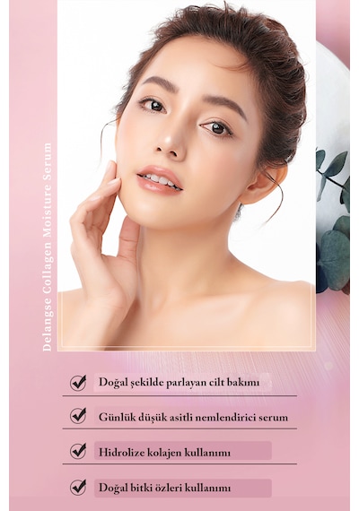 Collagen Moisture Serum Derin Nemlendirme Hassas Ciltlere Uygun Kolajen Serum 30ml