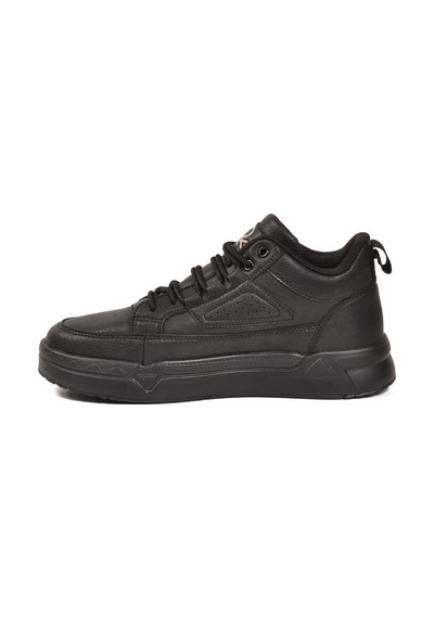 United Colors Of Benetton Siyah Bağcıklı Bilek Boy Erkek Sneaker Bnı-11196 M