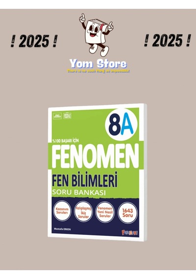 8. Sınıf Fen Bilimleri A Soru Bankası 2025