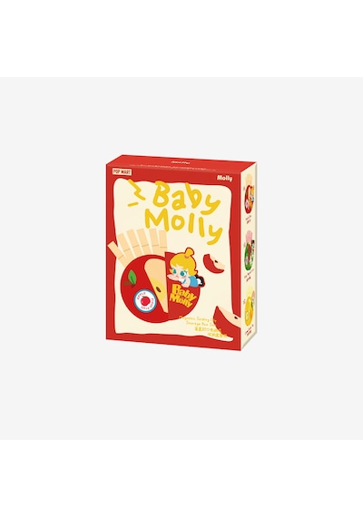 Pop Mart - Orijinal Baby Molly Meyveli Aroma Serisi Manyetik Kilitli Saklama Kör Kutu Seti