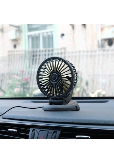 Araç Araba Otomobil Mini Vantilatör Fan Pervane Soğutucu 12v Fan20