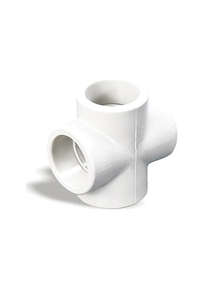 Mey İthalat Pvc Boru İstavroz Te Pprc 32 Mm 10 Adet -