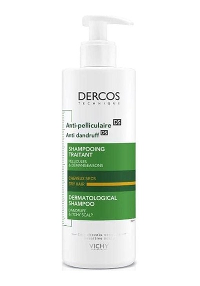 Dercos Anti Dandruff Shampoo - Kepek Karşıtı Şampuan 400ml Beyaz