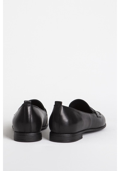 Dericlub Kadın Gerçek Deri Loafer Br 04037 Siyah