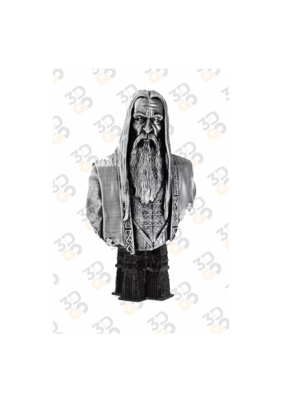 Saruman Büst / Figür - Yüzüklerin Efendisi - The Lord Of The Rings - 10 Cm