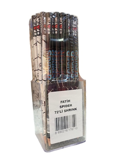 Fatih Kalem 17870/fatih Spider 72 Li Kursun Kalem Spıfırman 124-Pembe
