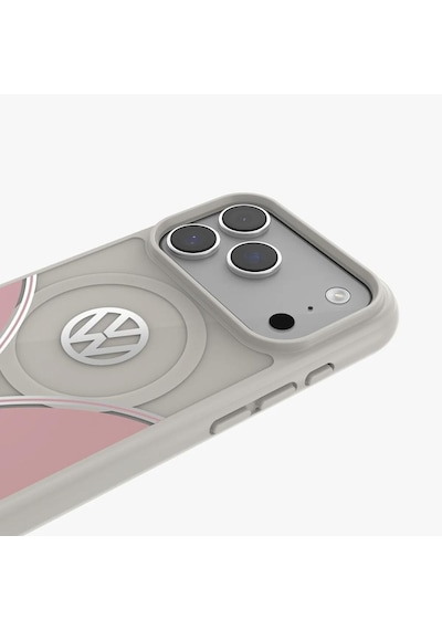 Volkswagen Apple iPhone 17 Pro Max Uyumlu Kılıf - Pudra Pembe