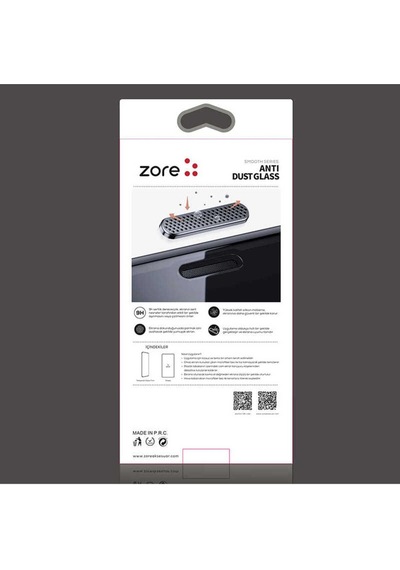 Apple Uyumlu iPhone 12 Zore Anti-dust Privacy Temperli Ekran Koruyucu