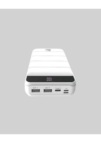 Lightning Ve Type-c Girişli 50000mah Powerbank Antrasit Melanj