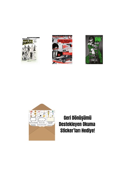 Derde Deva Randevu Süper Cilt-1 Ciltli + Afili Hafiye + Fink + Okuma Sticker'ları