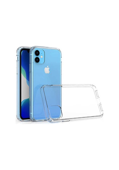 Apple Uyumlu iPhone 11 Kılıf Zore Nitro Anti Shock Silikon Renksiz