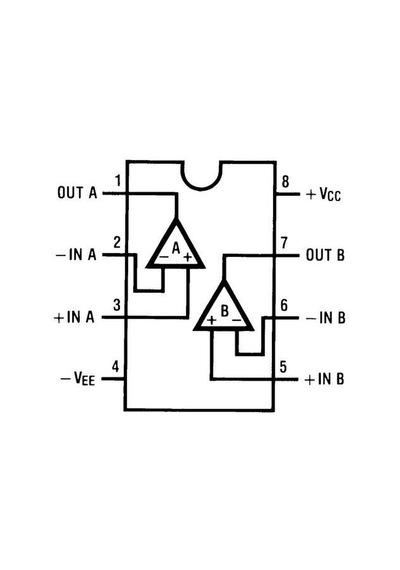 Lm833N Dıp-8 Amplifikatör Ses Entegresi