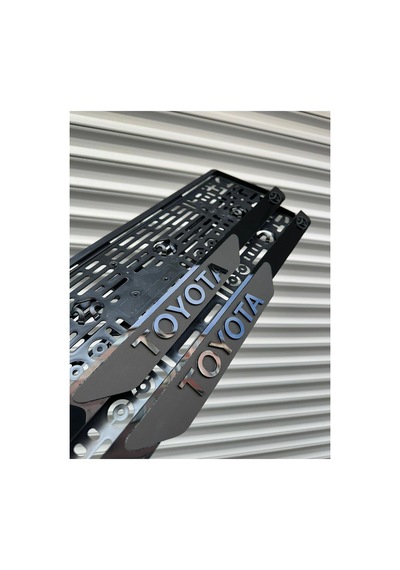 Vipplaka Toyota Uyumlu Mat Plakalık - 844320147