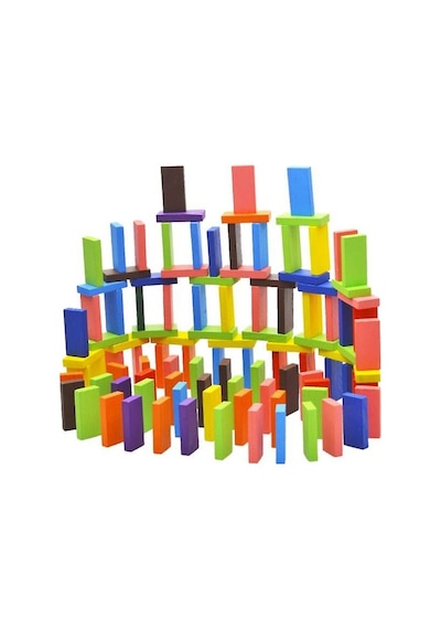 Çocuk Oyuncakları, Domino Oyun Oyuncakları, Ahşap Oyuncaklar, Domino Oyuncak Dominolar, İnşaat Oyunları, Ahşap Oyuncaklar 43621465