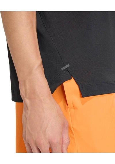 Adidas D4t Essentials Erkek Siyah Yuvarlak Yaka Tişört Siyah