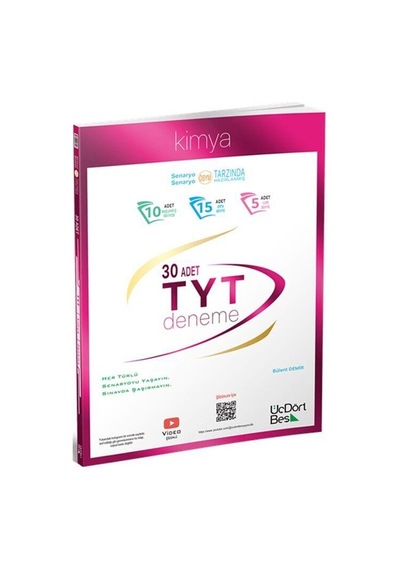 Tyt Kimya 30 Deneme İadesiz