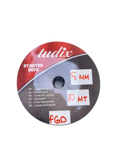 Fgd Motor Çekme Çalıştırma Starter İpi 5 Mm 10 Metre