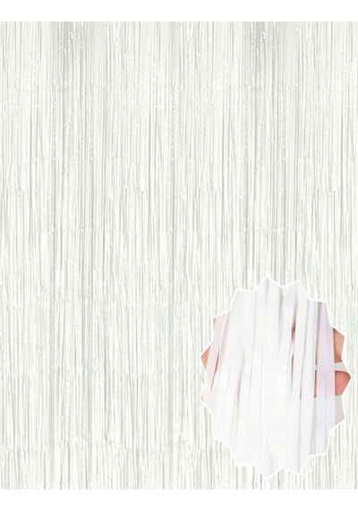 Soft - 689 - Beyaz Renk Duvar Ve Kapı Perdesi İthal - Csmo-tex - 100x200 Cm Standart