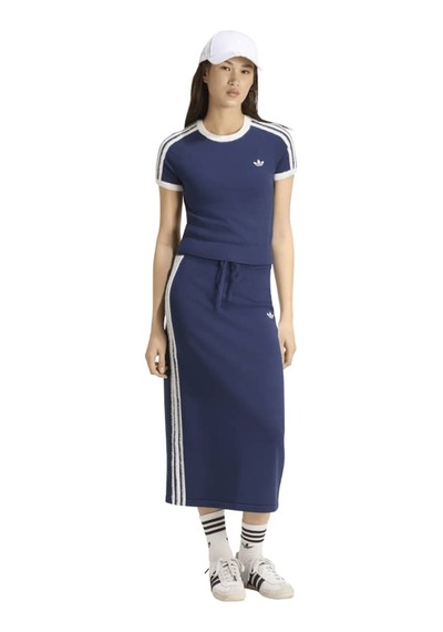Adidas Knıt Tee Kadın Spor Tişört - Ks6794 Lacivert