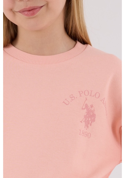 U.S. Polo Assn. U.s. Polo Assn Kız Çocuk Turuncu Eşofman Takımı Turuncu