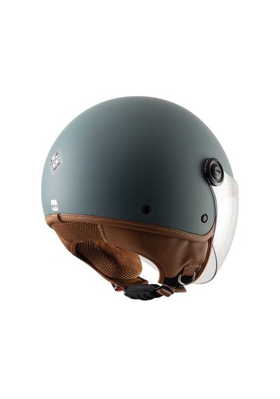 Tucano Urbano El Jettın 6.0 Yarım Kask Mat Petrol Mavi Diğer
