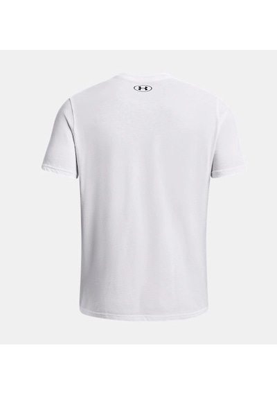 Under Armour Ua Camo Chest Stripe Erkek T-shirt 1376830-100 Beyaz