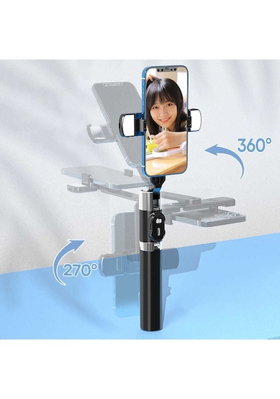 Zore P60 Plus Çok Fonksiyonlu Selfie Çubuğu