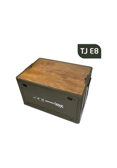 Katlanır Kamp Kutusu - 83 Litre Hacimli Ve Kullanışlı 001 Siyah