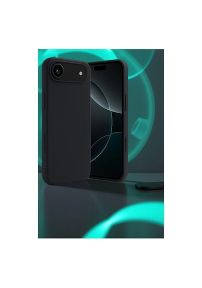 Apple İphone 17 Air First Silikon - Siyah 0.2M-Çok Renkli