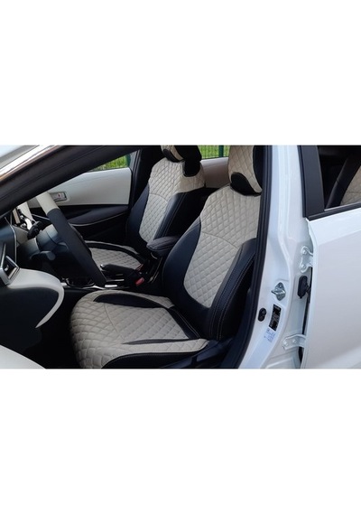 Toyota Corolla Uyumlu 2020 Araca Özel Deri Oto Koltuk Kılıfı (512180616)