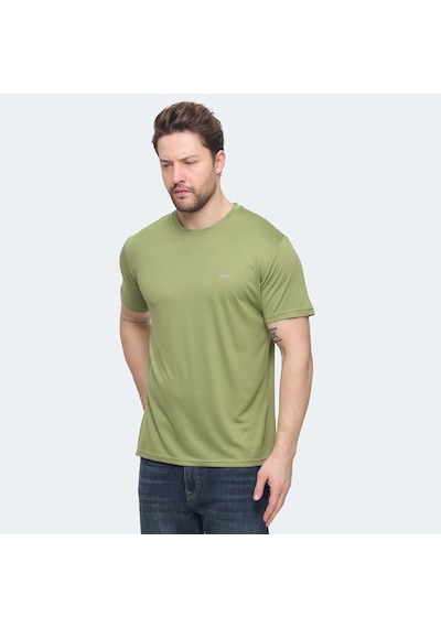 Slazenger KRATER Erkek  Açık Yeşil Tişört