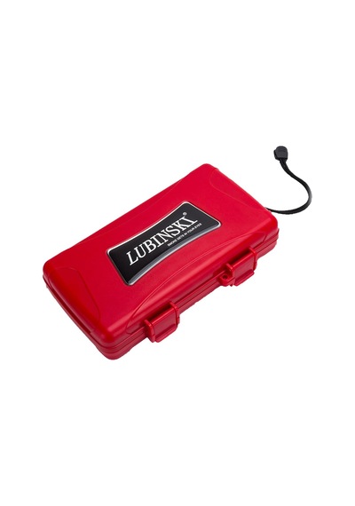 Lubinski Kırmızı Polikarbon Humidor 4556at