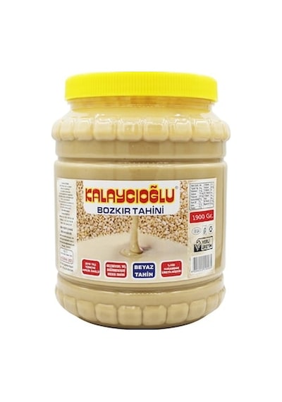 Bozkır Tahin Merkezi Beyaz Tahin 1900 Gr X2 Adet Katkısız &gluten İçermez
