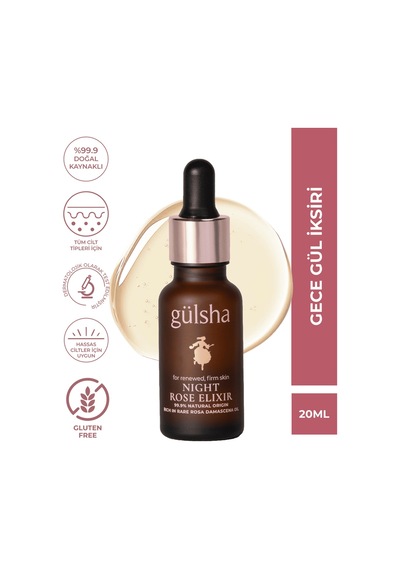 Gülsha Gece Gül İksiri 20 ML